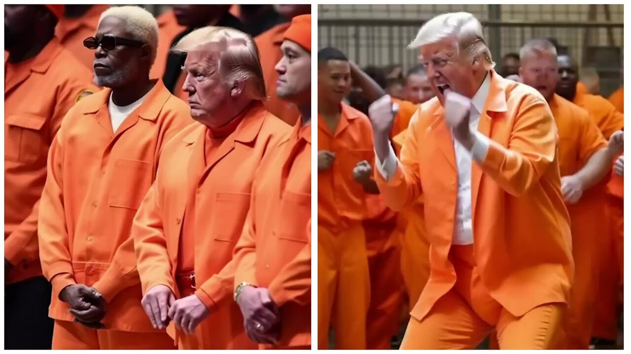 A Presidential Performance: Trump Sings Jailhouse Rock in Detention