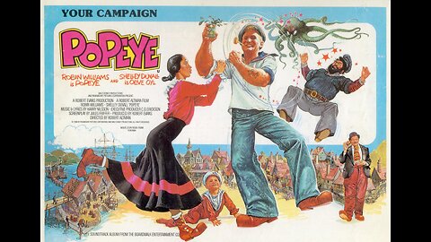 Popeye | Movie Trailer (1980)