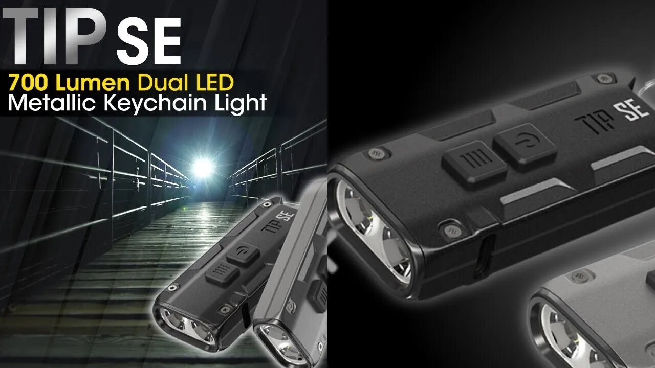 Nitecore TIP SE 700 lumen keychain flashlight !!