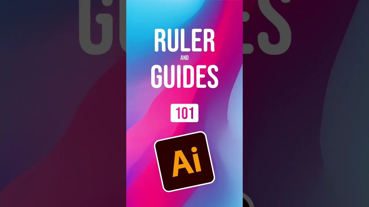 The Ultimate Guide to Ruler and Guides in Illustrator #adobeillustrator #illustratortips #ladalidi