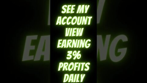 Let Your Crypto Wallet Balance Earn You 3% Profits Daily shorts