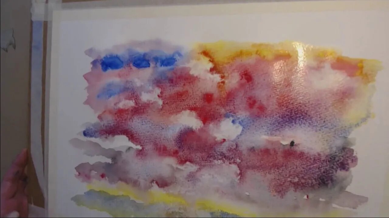 Beginners guide to watercolor painting Foundation course lesson 1a mixing colors. .