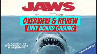 Jaws Board Game Overview & Review