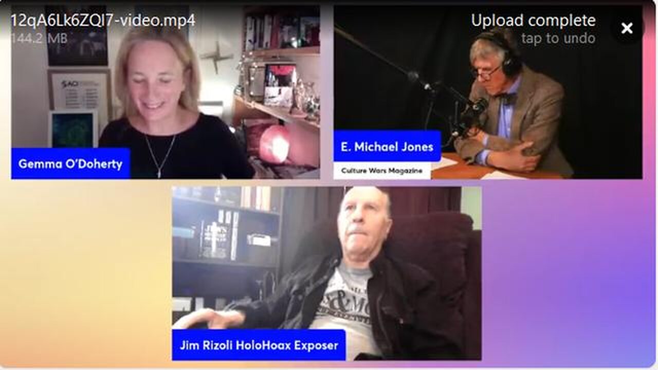 GEMMA -THE GREAT DEBATE: JIM RIZOLI V DR E MICHAEL JONES ON HITLER AND CATHOLICISM, OCT 11, 2023