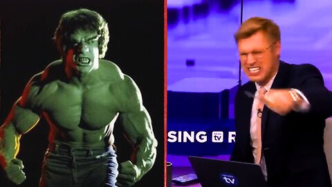 Sleepy Eyes Soave Transforms into The Incredible Hulk