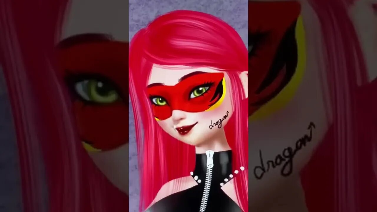 Lady Dragon And Ladybug Transformation Bad Girl - Miraculous Cartoon 2022