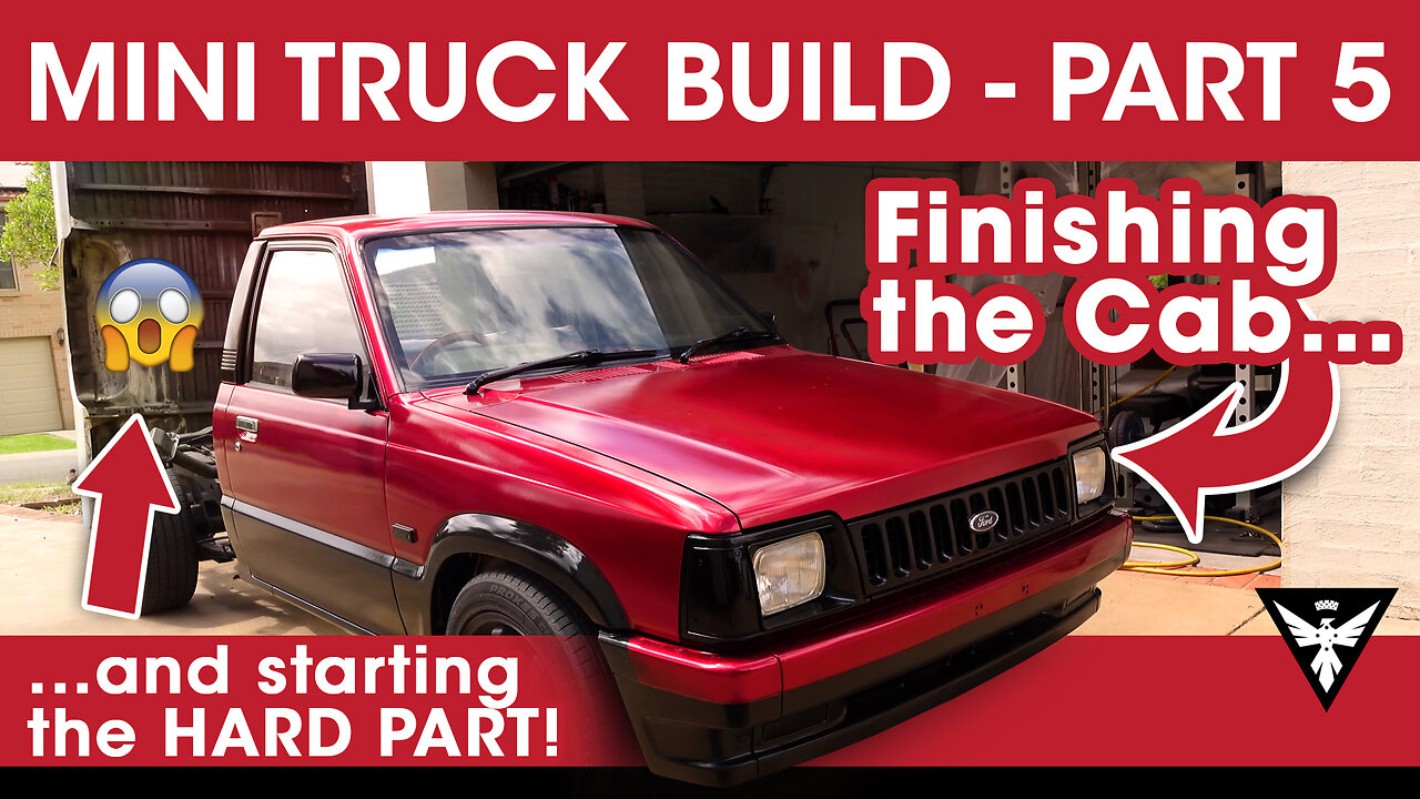 Budget Mini Truck Build - Part 5 - Starting The Tub - Mazda B2200 Ford Courier