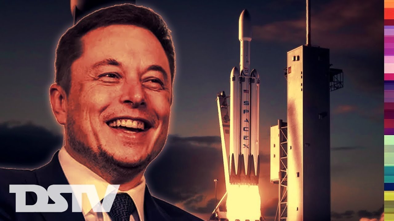 ELON MUSK Talks "FALCON HEAVY" Launch