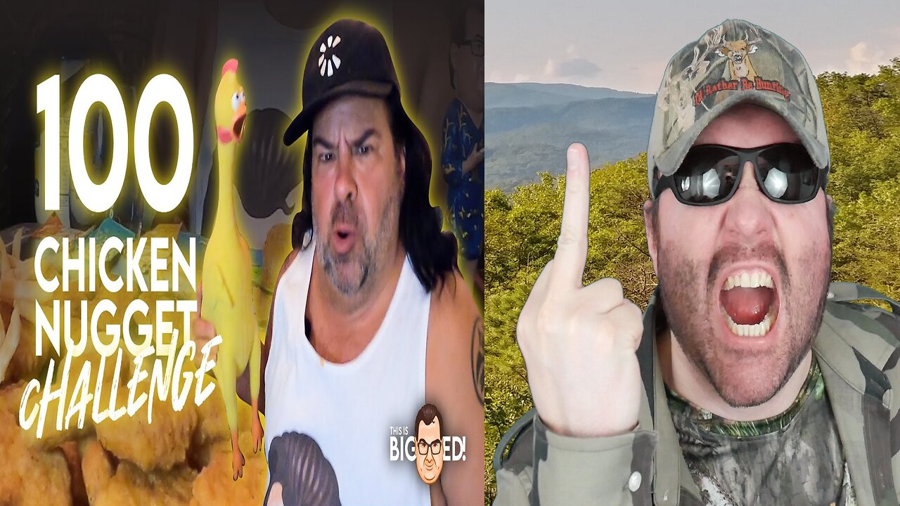 ASMR - 100 Chicken Nuggets Mukbang Challenge (This Is Big Ed) - Reaction! (BBT)