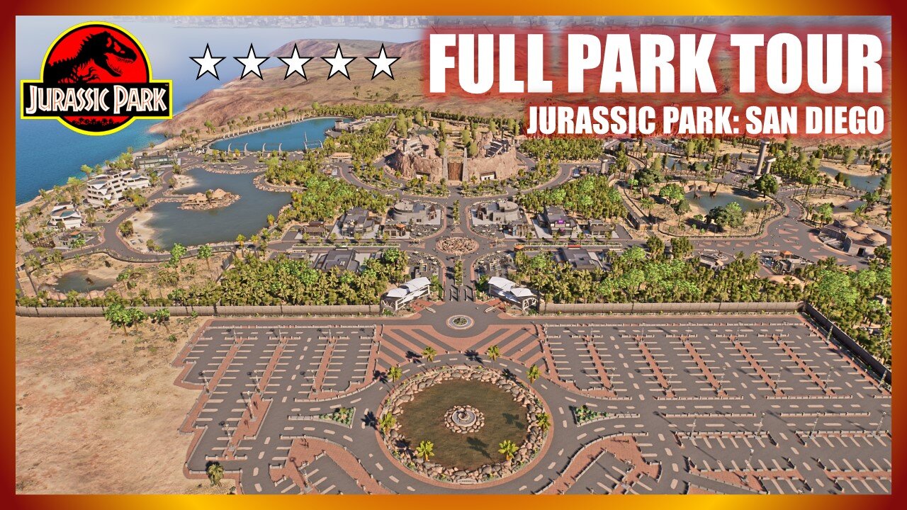 Jurassic Park - San Diego: JWE2 Park Tour