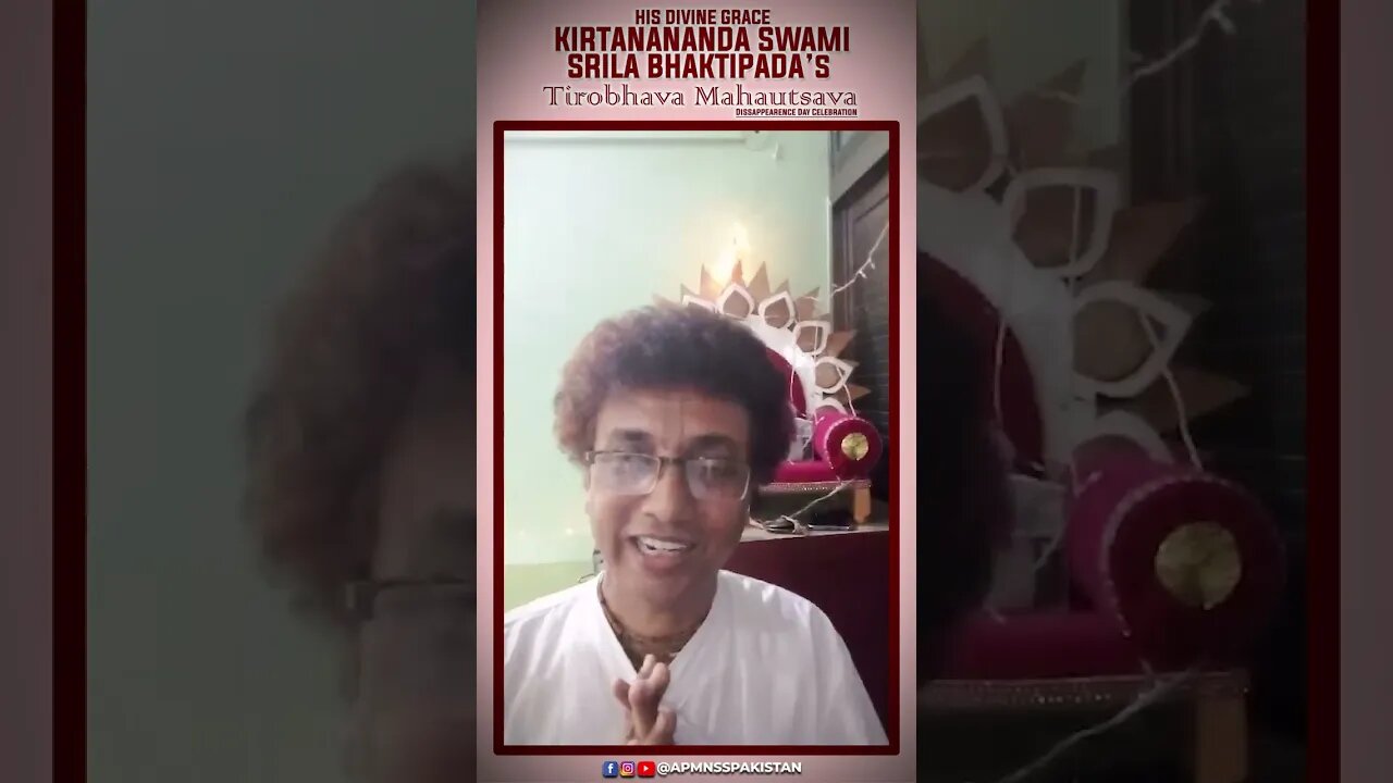 Kirtanananda Swami Srila Bhaktipada's Tirobhava Mahautsave