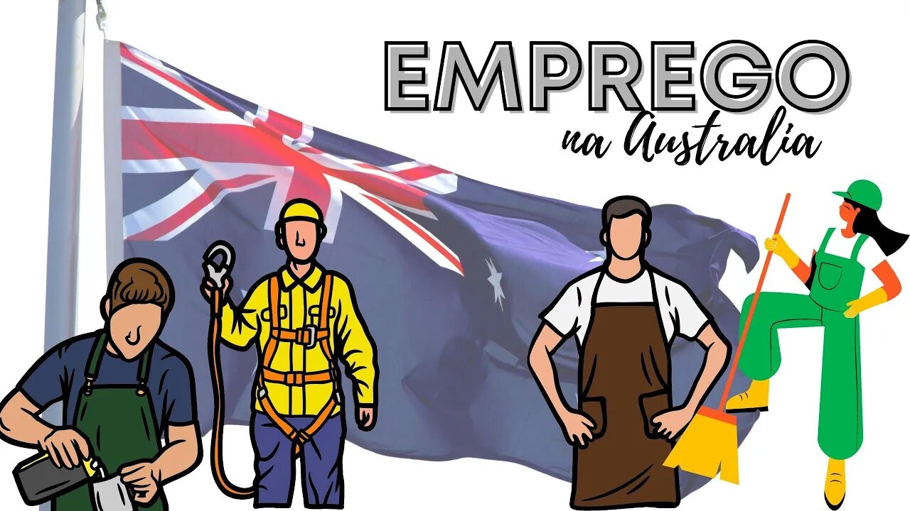 INGLÊS BÁSICO? Dicas para achar EMPREGO na Austrália ( links na descrição)| NOSSO FLIX AUSTRÁLIA