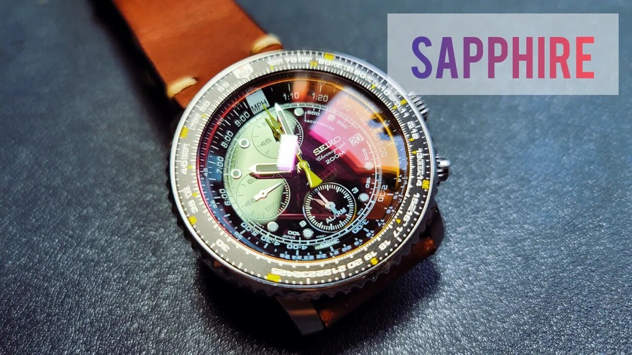 Seiko Flightmaster SNA411 Sapphire upgrade