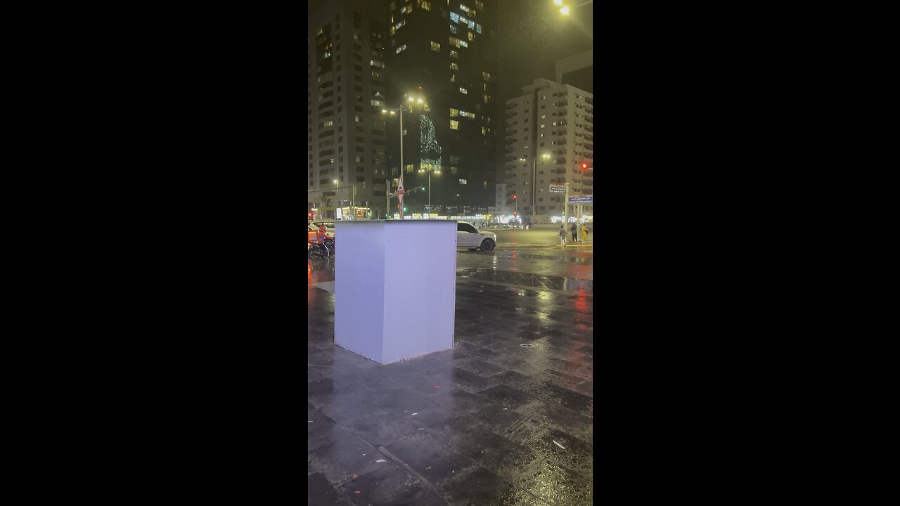 Rain in Abu Dhabi