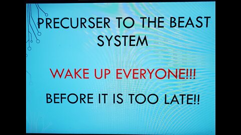 PRECURSER TO THE BEAST SYSTEM
