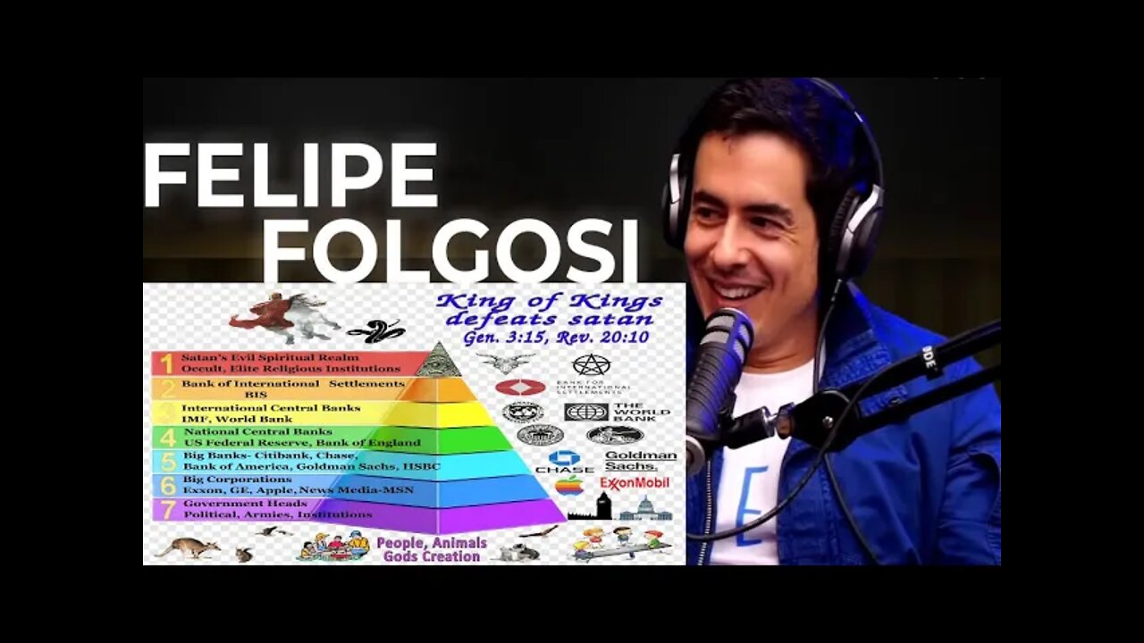 FELIPE FOLGOSI NO A DERIVA PODCAST: EXISTE UMA ELITE DO MAL QUE DOMINA ESSE MUNDO.