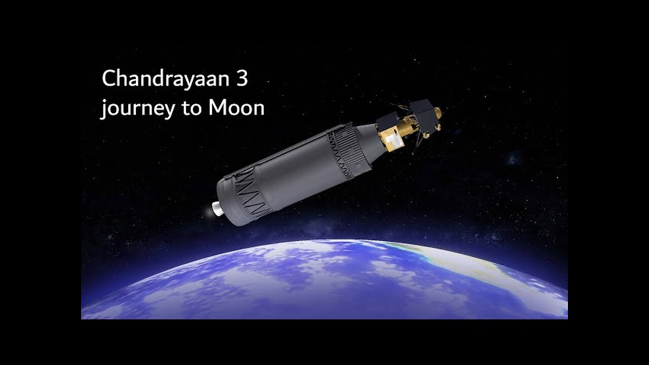 Chandrayaan 3 journey to the Moon safe landing & Rover explained 3D