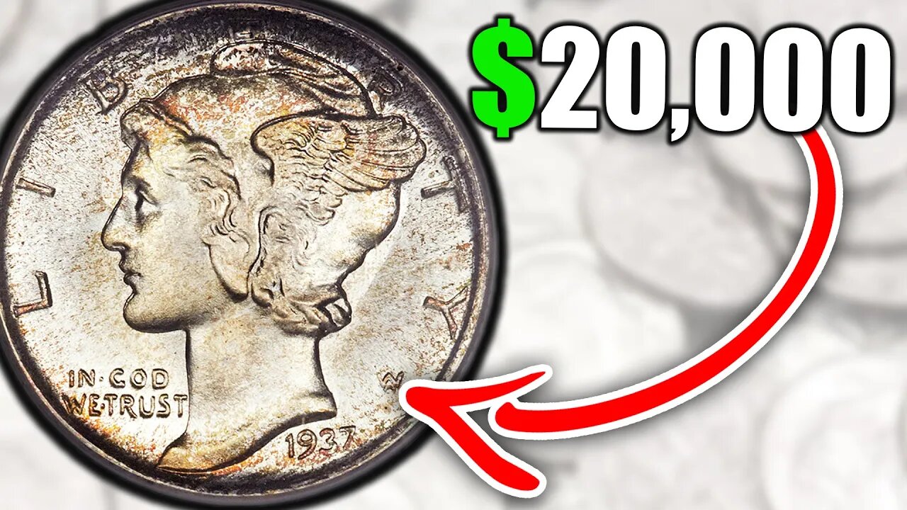 LOOK FOR THESE MINT ERRORS ON YOUR SILVER MERCURY DIMES - 1937 MERCURY DIME VALUE