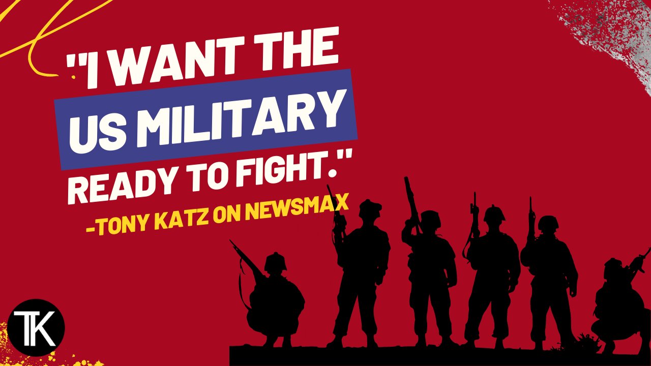 Biden’s ‘Woke’ Military Policies Prevent Readiness - Tony Katz on Newsmax American Agenda