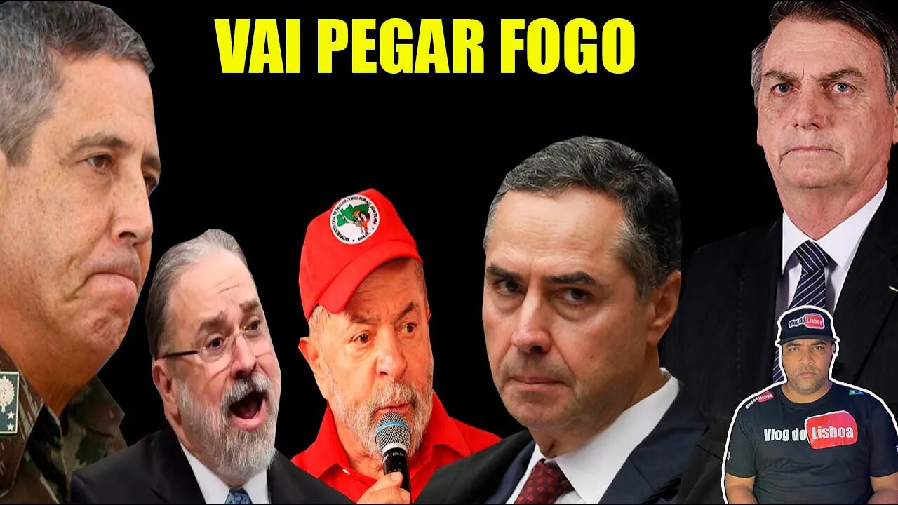 AGORA!! Bolsonaro CHUTA o Balde já Deu / Barroso pode Sofre Impeachment/ Aras briga / Lula já Era