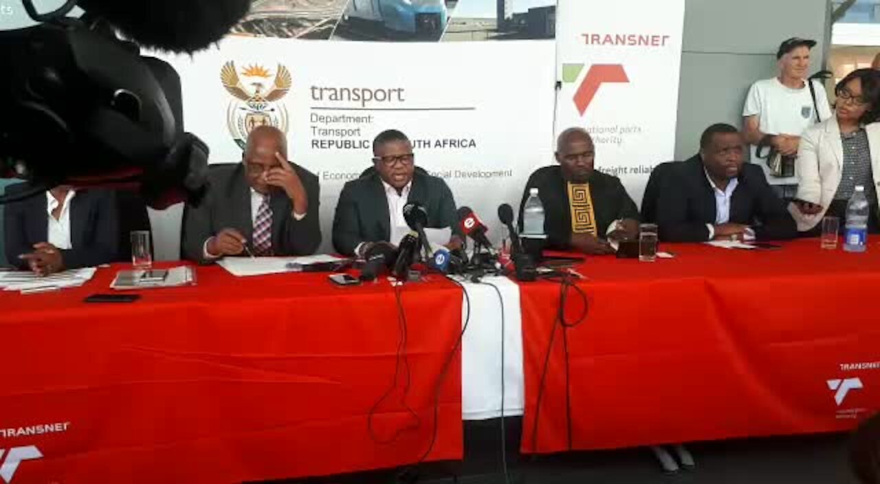 Mbalula bans cruise ships from entering SA ports (sEy)