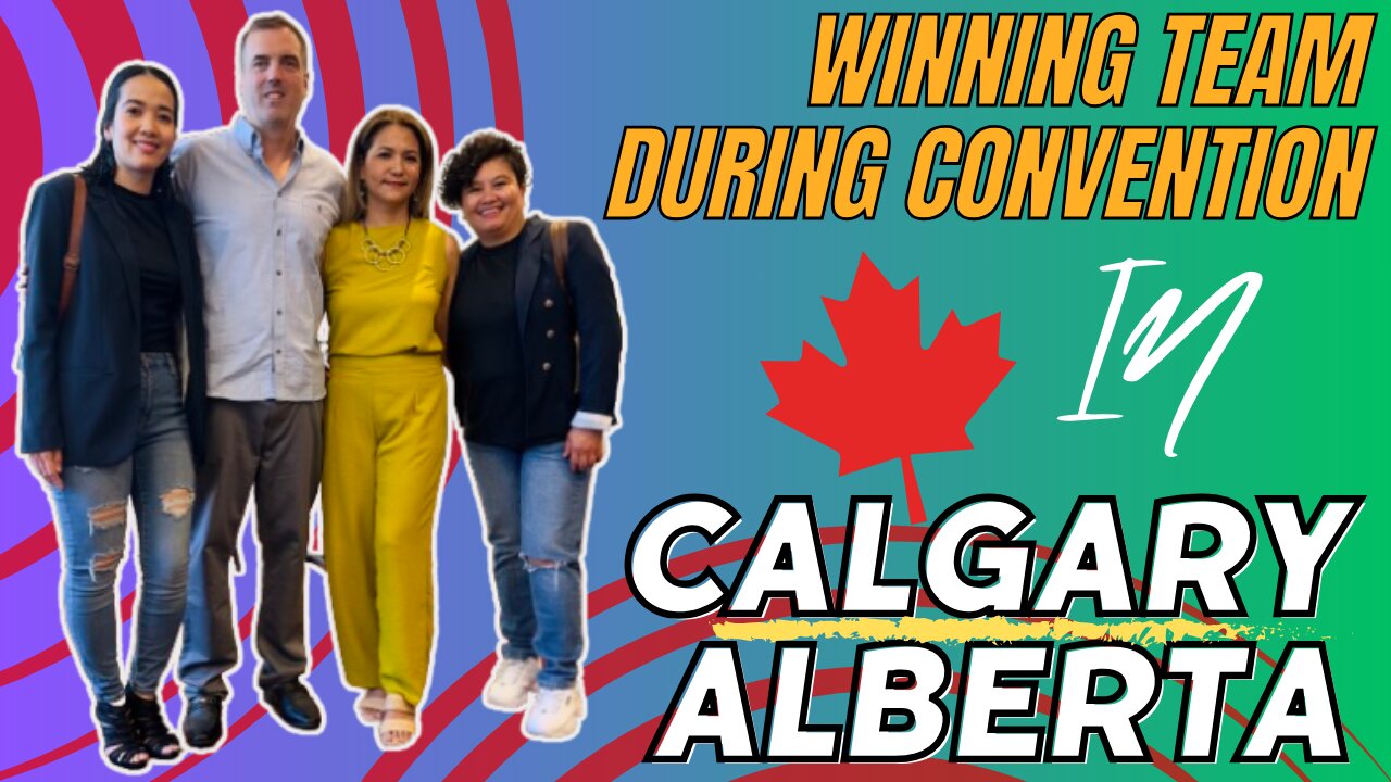 WINNING TEAM MEET-UP DURING CONVENTION IN CALGARY ALBERTA CANADA | ZALLY PALASAN | TEAMFUTUREGOALS