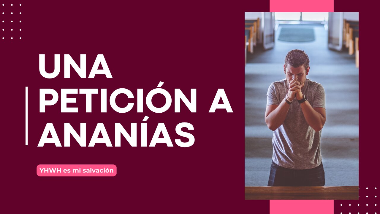 🛐 Una petición a Ananías | Hechos 9:10-19