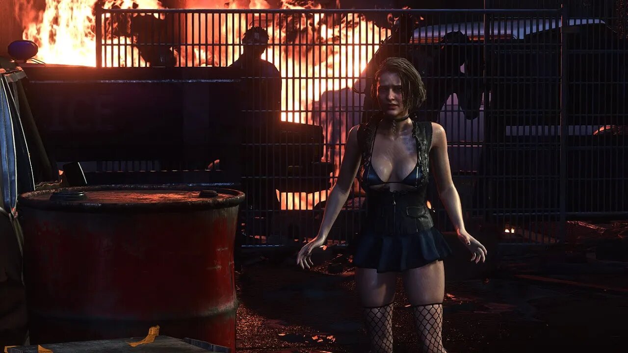 Resident Evil 3 Remake Jill Moto III mod [4K]