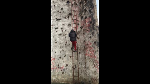 Rock climbing