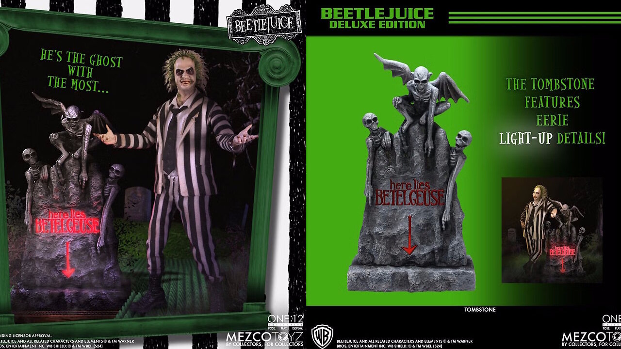 One:12 Collective Beetlejuice [Deluxe Edition 18 CM | Mezco]