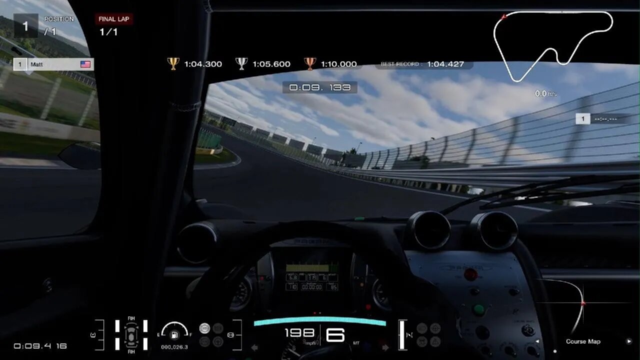 GT7 Circuit Experience Gold - High Speed Ring 1:04.070