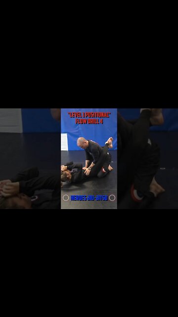 Heroes Training Center | Level 1 Jiu-Jitsu Positional Flow Drill 4 | Yorktown Heights NY #Shorts