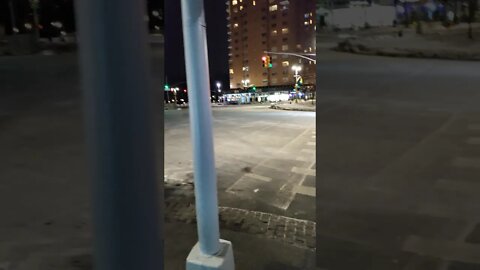 Columbus Circle New York City 2021.