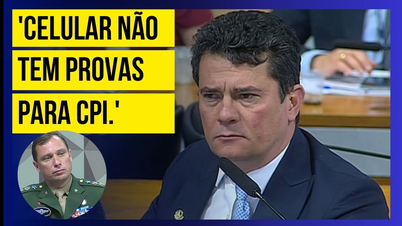 Moro: CPI não pode punir Mauro Cid por mensagens sem relação com 8 de janeiro