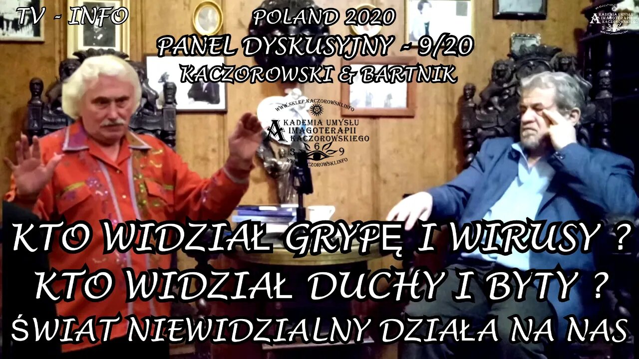 KTO WIDZIAŁ GRYPĘ I WIRUSY KTO WIDZIAŁ DUCHY I BYTY ŚWIAT NIEWIDZIALNY DZIAŁA NA NAS /2020 © TV INFO