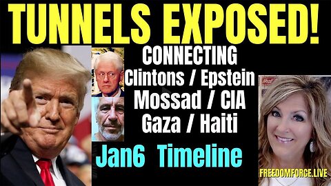 Melissa Redpill Situation Update 01-09-24: "Tunnels Exposed! Clintons-Epstein-Mosss-Gaza-Haiti"