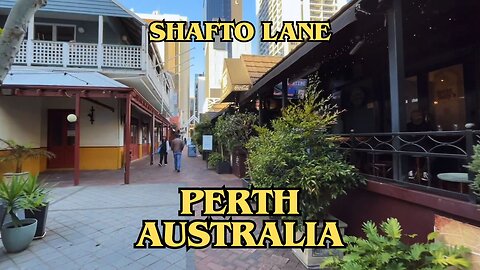 Exploring Perth Australia: A Walking Tour of Shafto Lane