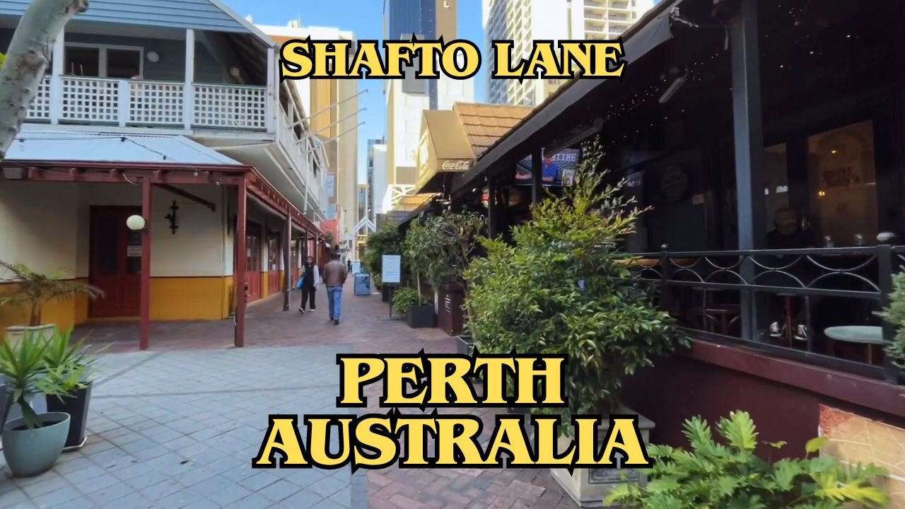 Exploring Perth Australia: A Walking Tour of Shafto Lane