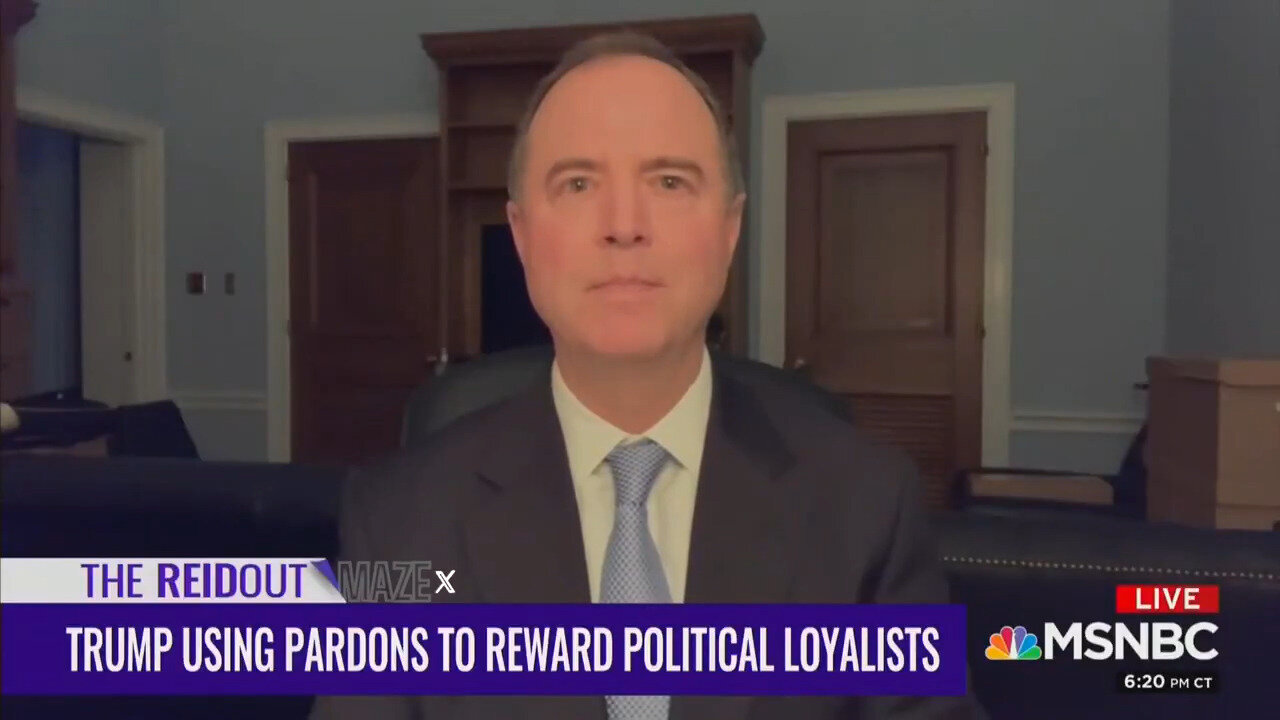 Ruh-Roh! Adam Schiff Believes People Getting Preemptive Pardons Must Be GUILTY (At Least He DID)