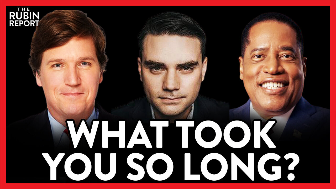 Tucker & Shapiro's Message for Dave While Larry Elder Says 'Good Riddance' | POLITICS | Rubin Report