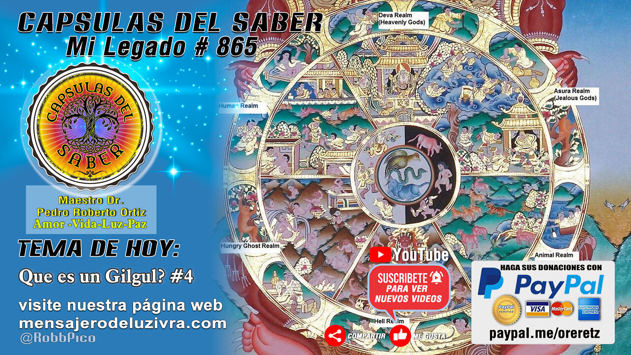Tema de hoy: Que es un Gilgul #4. Mi Legado #865