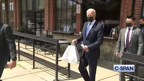 Joe Biden gets Mexican Food and comments on House Republicans