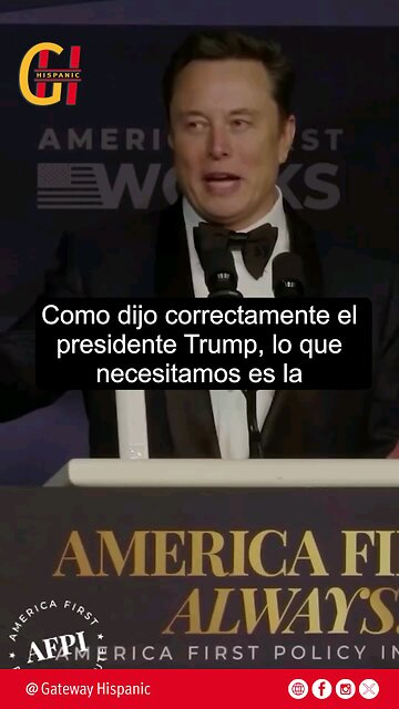 —MUSK: «The people have spoken: They want change, and we’re going to deliver it»