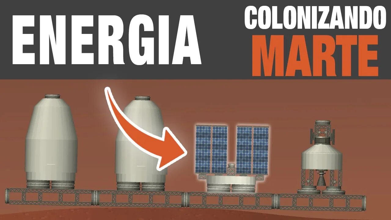 Módulos de Energia | #6 | Colonizando Marte | Spaceflight Simulator