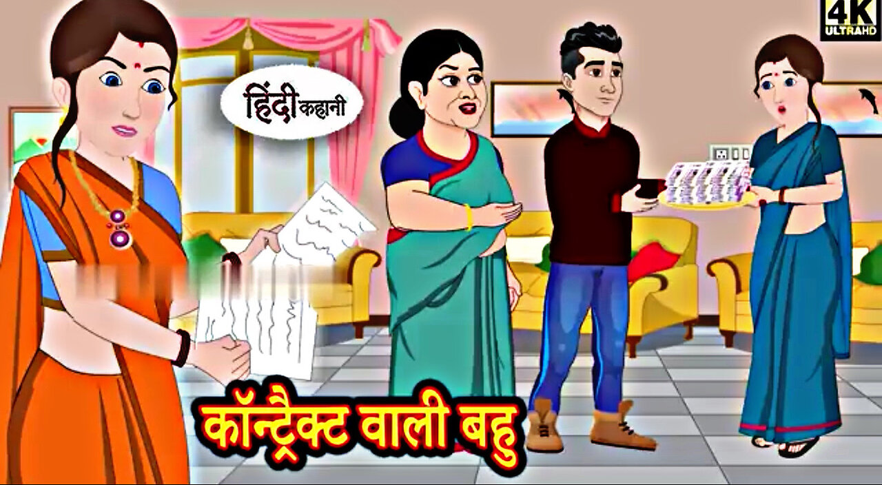 Contract wali bahu -Kahani | Hindi Kahaniya |Bedtime Moral Stories | Hindi Fairy Tales