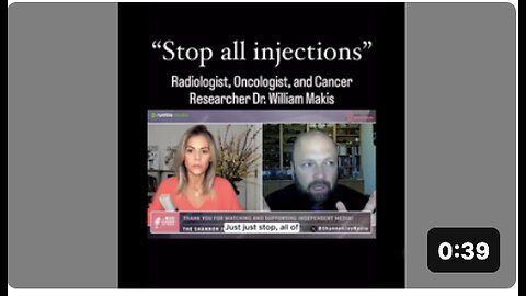 Dr William Makis stop all vaccines