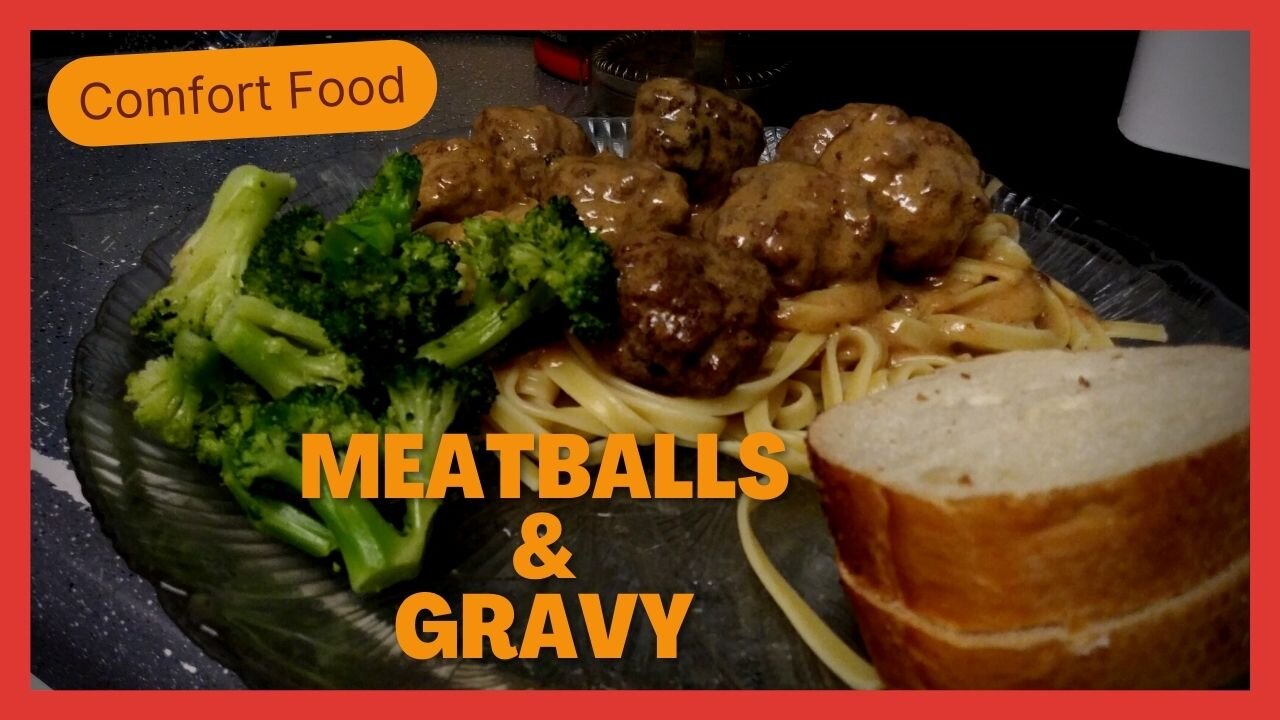 Easy & Delicious Meatballs with Homemade Gravy - Recipe Video