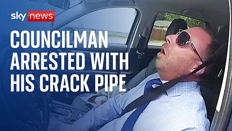 USA: Rhode Island councilman Matthew Reilly found asleep in car holding a crack pipe