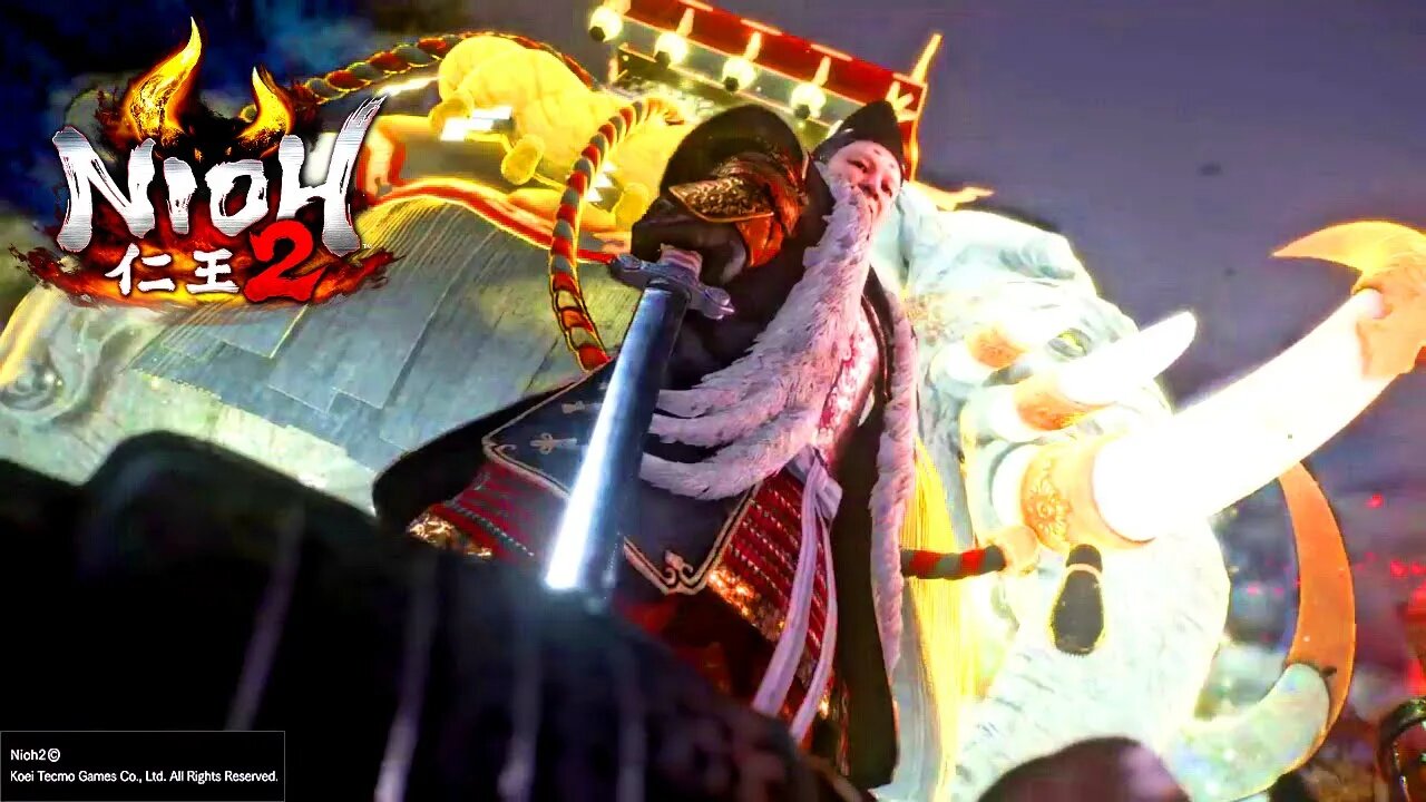 NIOH 2 - Boss Fight - Imagawa Yoshimoto