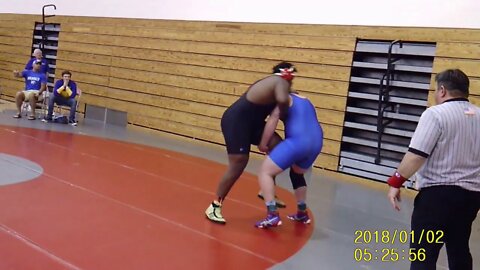 285lbs Regional Tournament Match 2